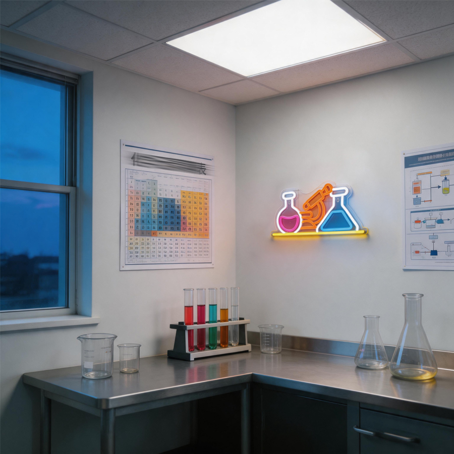ป้ายไฟนีออน LED รูปอุปกรณ์ห้อง - Medical Lab Assistant บทวิจารณ์และราคา