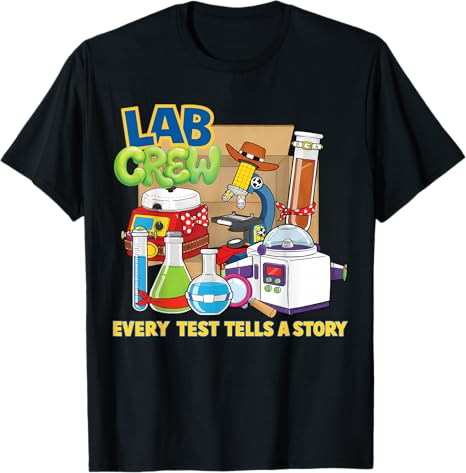 เสื้อยืดทีมแล็บสุดฮา สำหรับผู้ - Medical Lab Assistant บทวิจารณ์และราคา